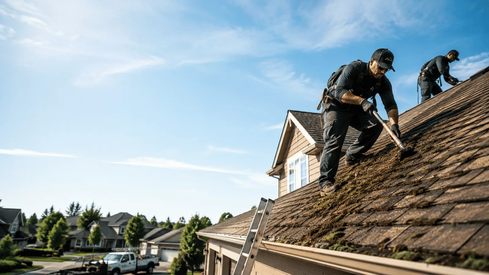 Roof Moss Removal in El Cajon, CA near me